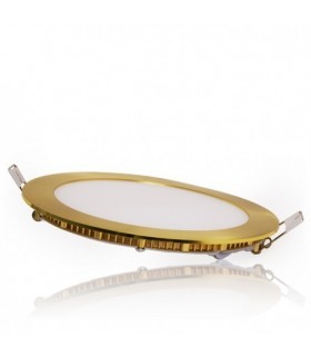 Downlight LED 20W 1.600Lm 120º IP20 Redondo Cuero