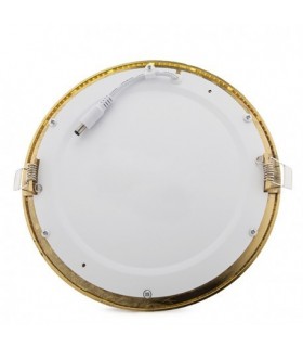 Downlight LED 20W 1.600Lm 120º IP20 Redondo Cuero
