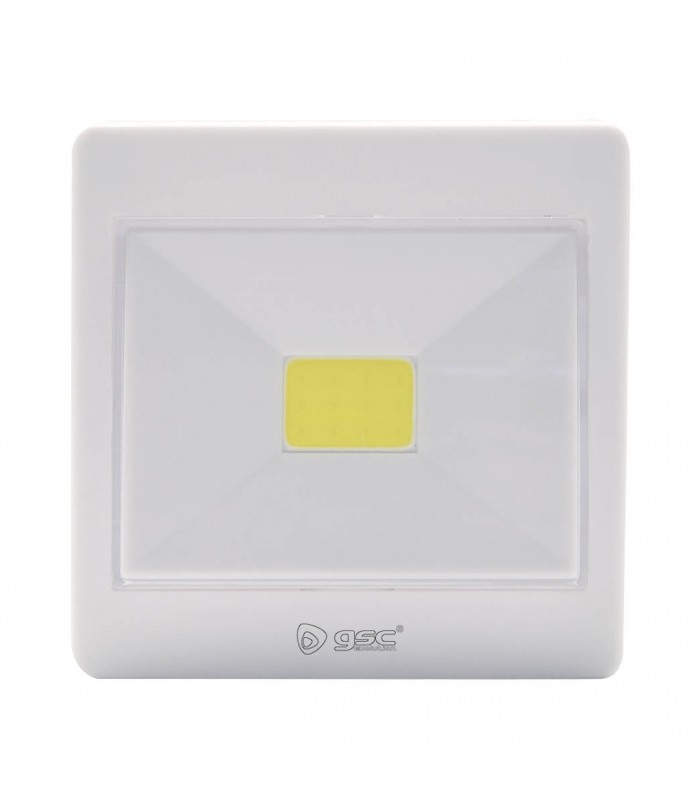 Luz Armario 3W 180Lm Con Interruptor 3 Pilas LR03 (AAA)