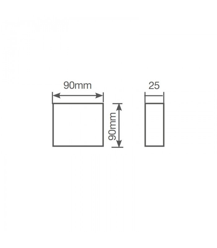 Luz Armario 3W 180Lm Con Interruptor 3 Pilas LR03 (AAA)