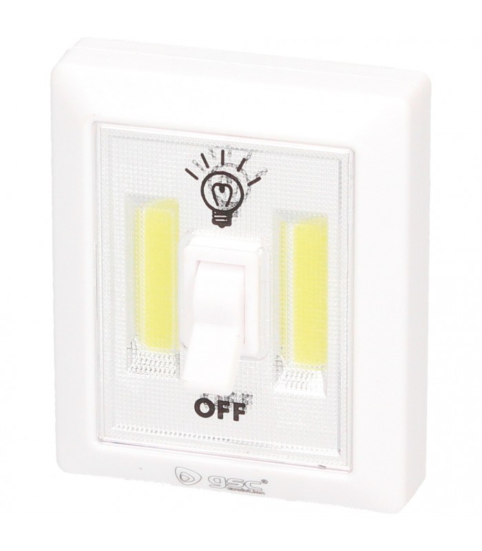 Luz Armario 1W 90Lm Con Interruptor 3 Pilas LR03 (AAA)