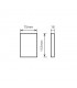 Luz Armario 1W 90Lm Con Interruptor 3 Pilas LR03 (AAA)