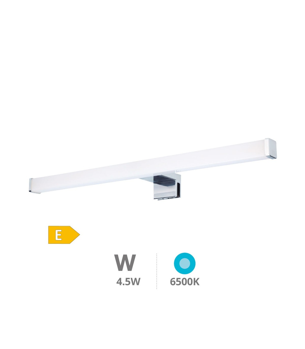 Aplique Led Baño NAKUR 6W 570Lm IP44 40cm