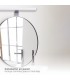 Aplique Led Baño NAKUR 6W 570Lm IP44 40cm