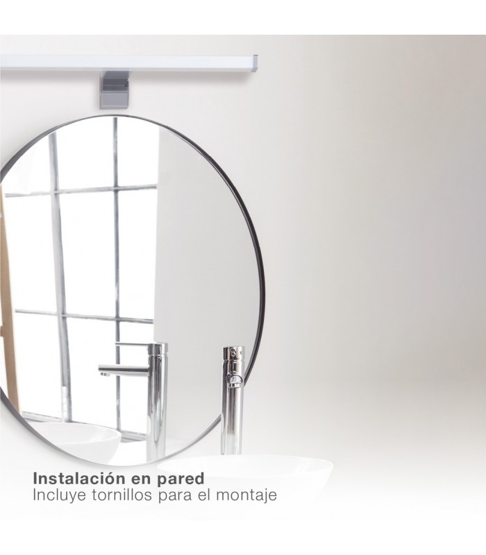 Aplique Led Baño NAKUR 6W 570Lm IP44 40cm