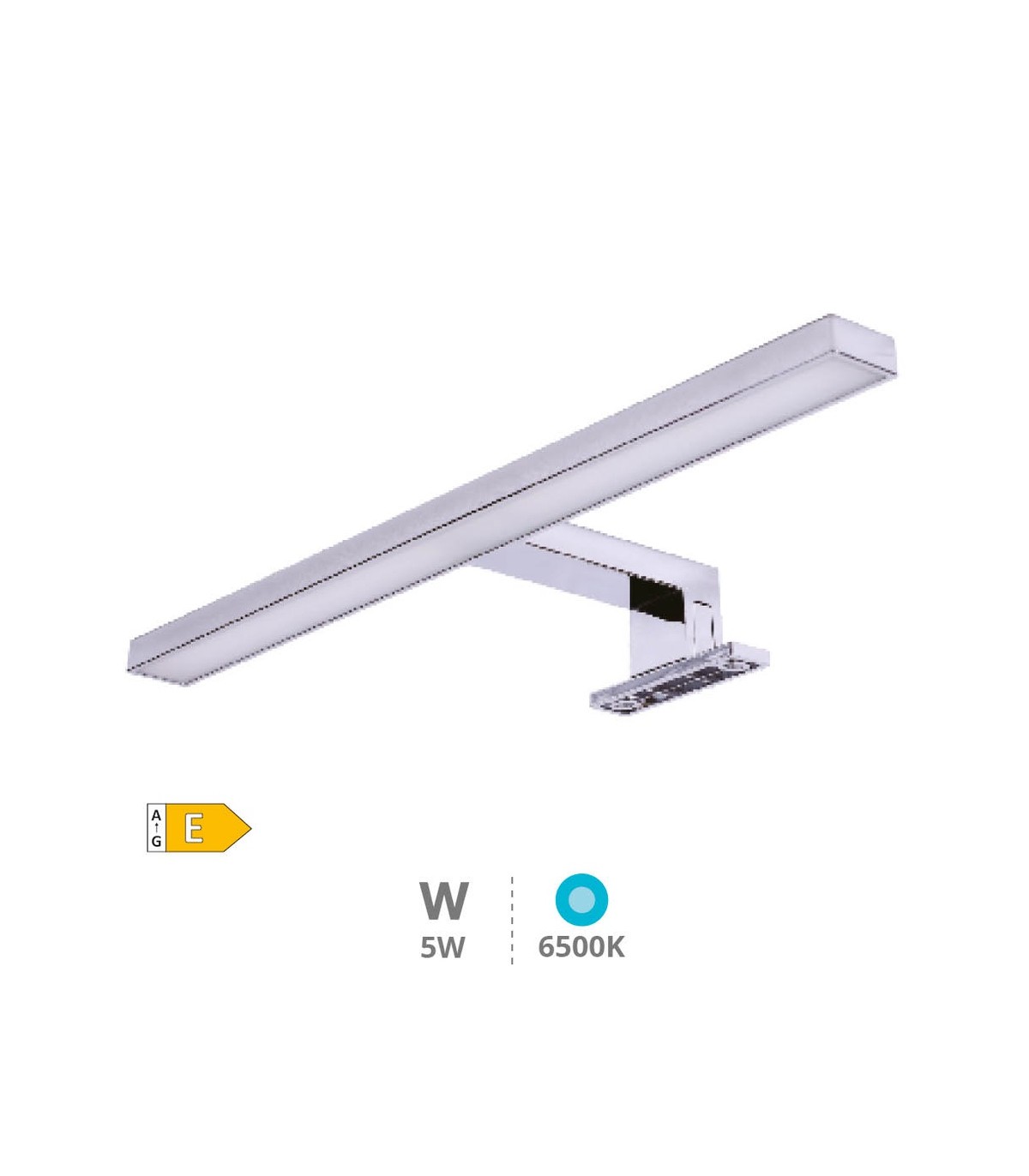 Aplique Baño AMNES 5W 350Lm IP44 30cm