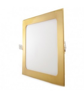 Downlight LED 20W 1.600Lm 120º IP20 Cuadrado Cuero