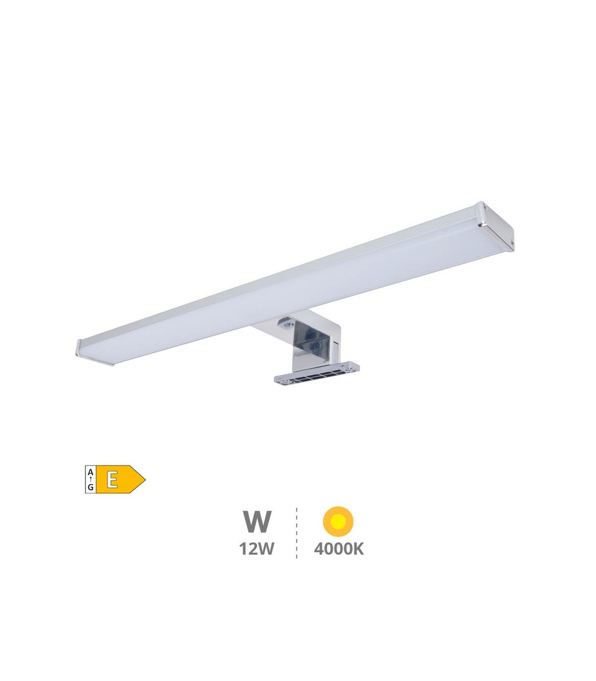 Aplique Led Baño LAKSA 12W 960Lm IP44 60cm