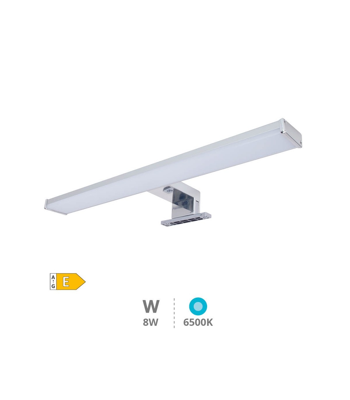 Aplique Led Baño LAKSA 8W 640Lm IP44 40cm