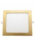 Downlight LED 20W 1.600Lm 120º IP20 Cuadrado Cuero