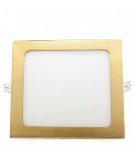 Downlight LED 20W 1.600Lm 120º IP20 Cuadrado Cuero