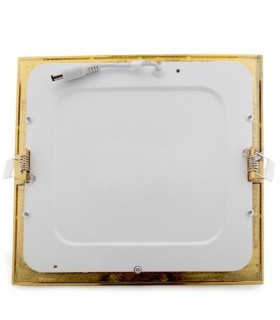 Downlight LED 20W 1.600Lm 120º IP20 Cuadrado Cuero