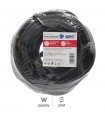 Prolongador Schuko (3x1.5mm) 2P+TT Negro 25 metros