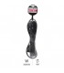 Prolongador Schuko (3x1.5mm) 2P+TT Negro 4 metros