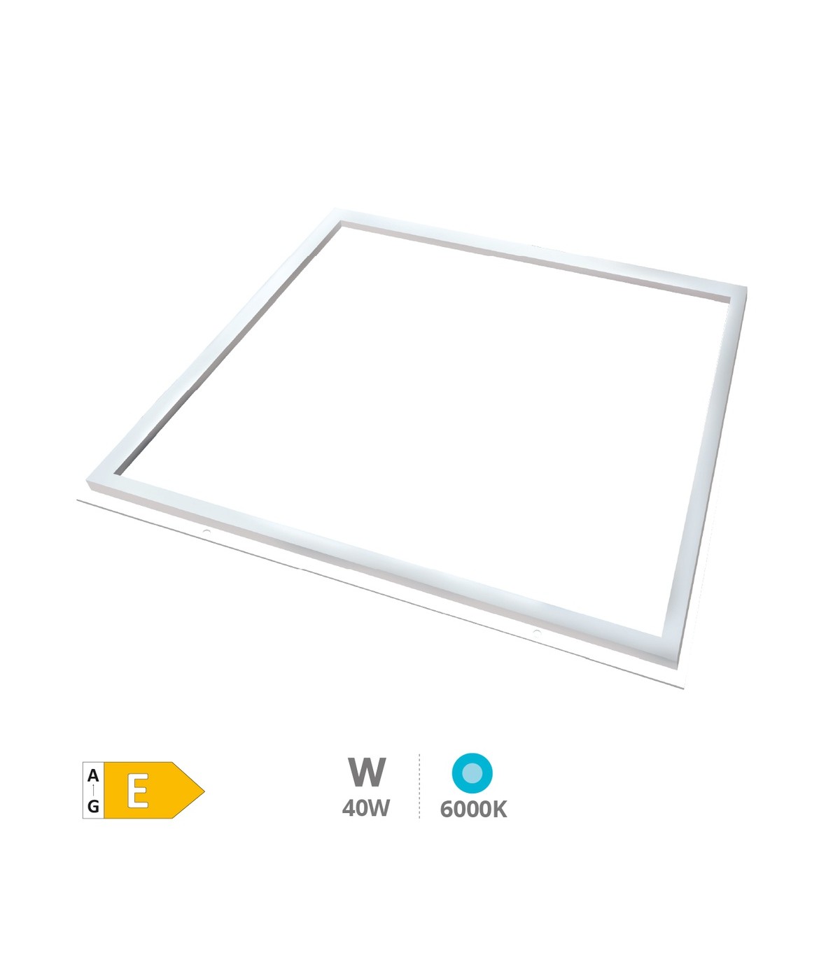 Marco Led GSC 40W 4000Lm 60x60cm IP20