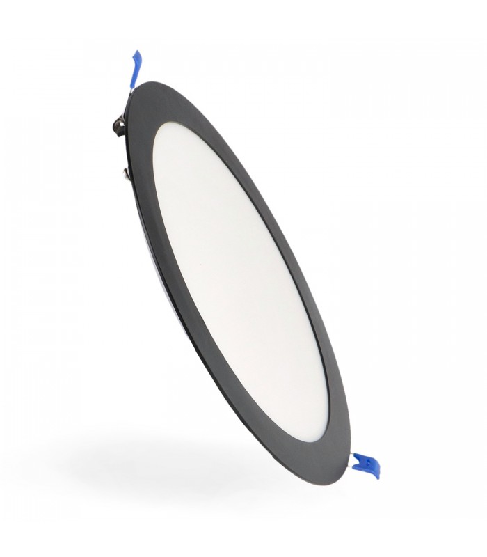 Downlight Led 20W 2000Lm IP20 Redondo Negro CCT