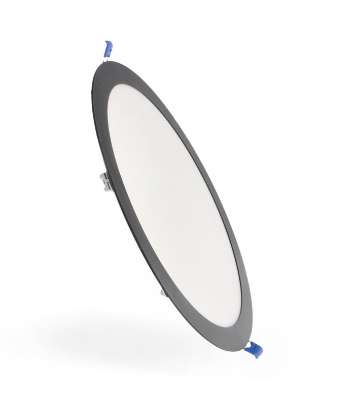 Downlight Led 25W 2500Lm IP20 Redondo Negro CCT