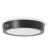 Plafón Superficie Led 12W 1200LM IP20 Redondo Negro CCT