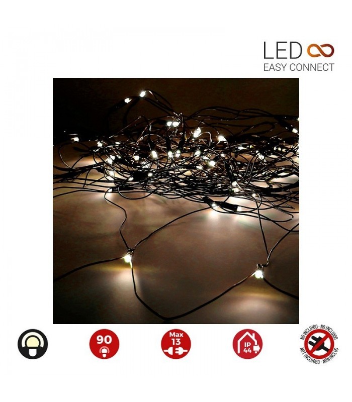 Red LED EASY-CONECT 1.62W 2x1.5m IP44