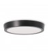 Plafón Superficie Led 20W 2000LM IP20 Redondo Negro CCT