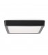 Plafón Superficie Led 20W 2000LM IP20 Cuadrado Negro CCT