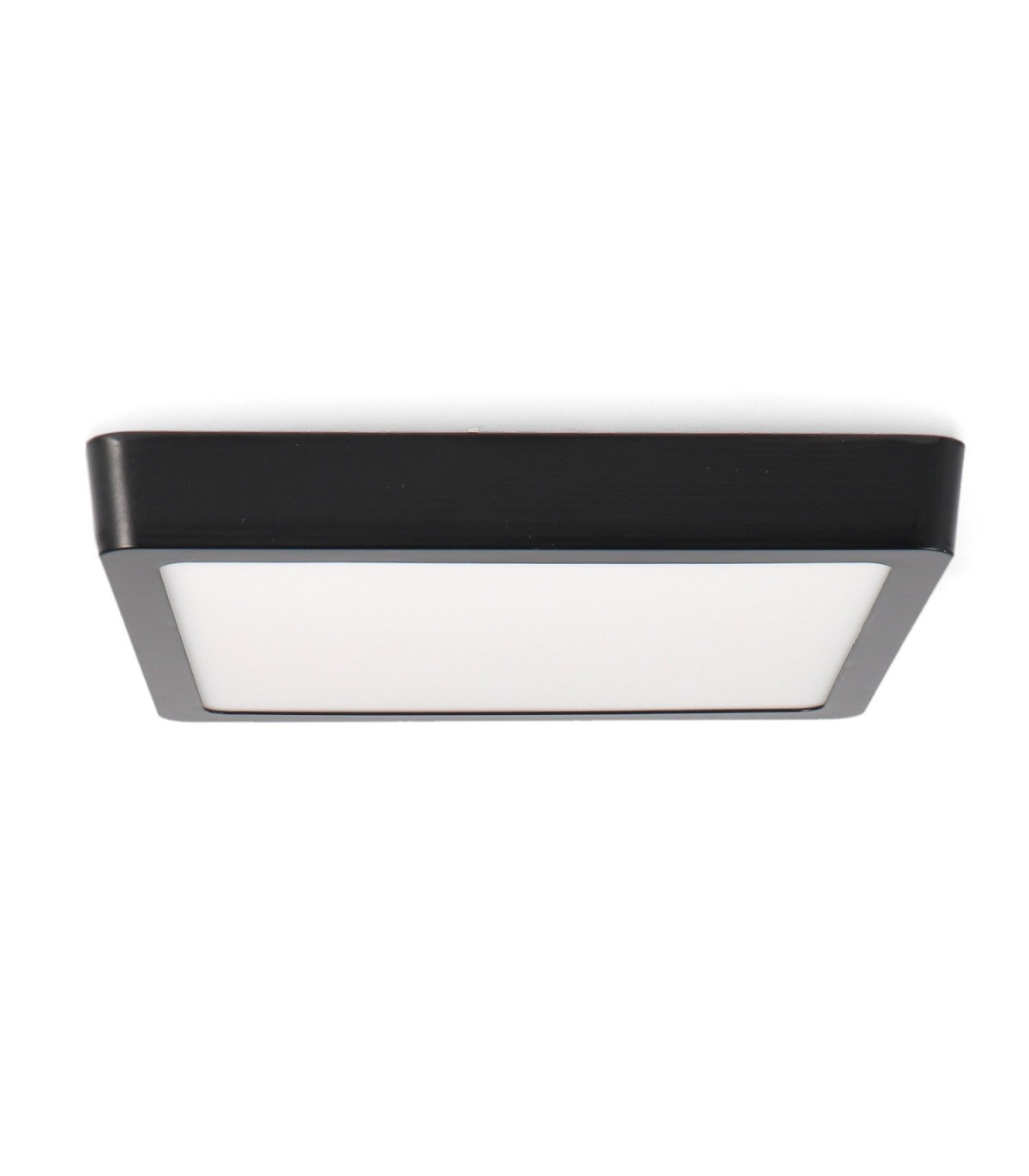 Plafón Superficie Led 20W 2000LM IP20 Cuadrado Negro CCT