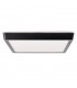 Plafón Superficie Led 25W 2500LM IP20 Cuadrado Negro CCT