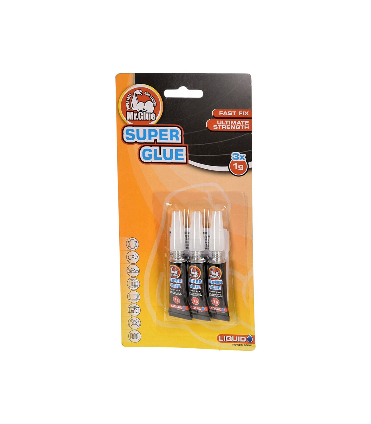 Cianocrilato Instantáneo Universal 3x1gr