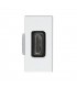 Conector HDMI v1.4 estrecho blanco Simon 27
