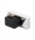 Conector HDMI v1.4 estrecho blanco Simon 27