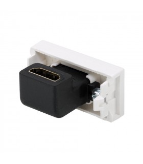 Conector HDMI v1.4 estrecho blanco Simon 27