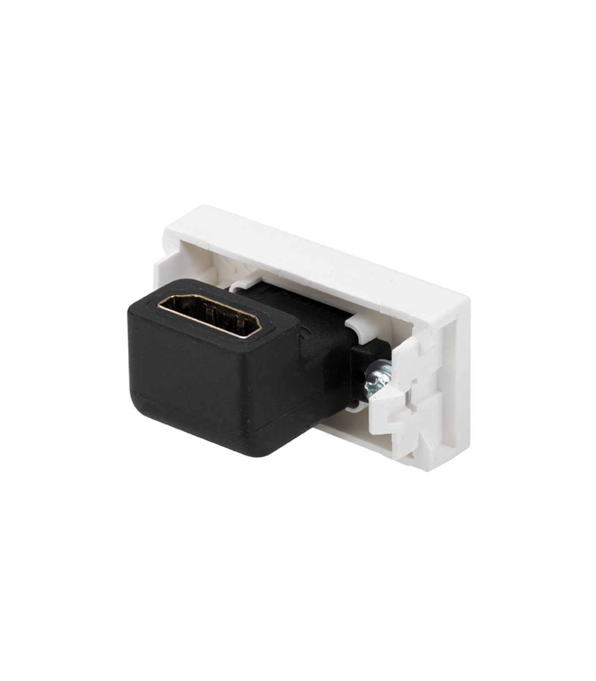 Conector HDMI v1.4 estrecho blanco Simon 27