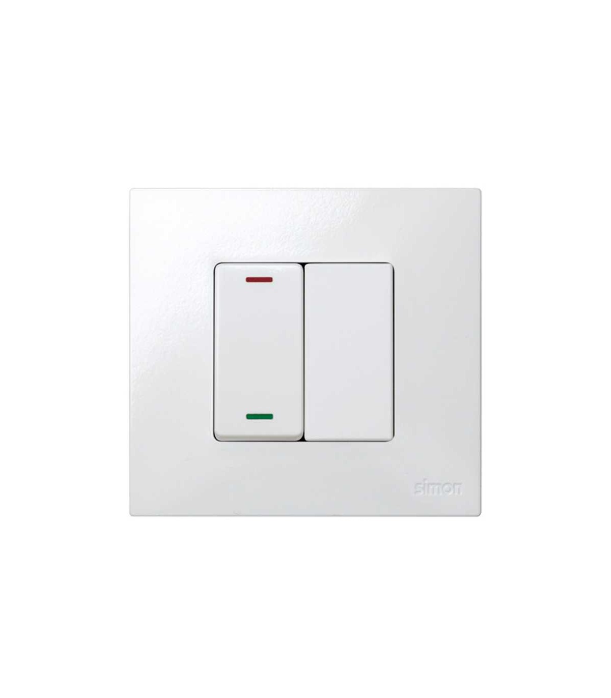Tapa Ciega Estrecha Blanco Simon 27