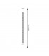 Colgador Para Carril Led Magnético 2 Metros Serie 5Mm