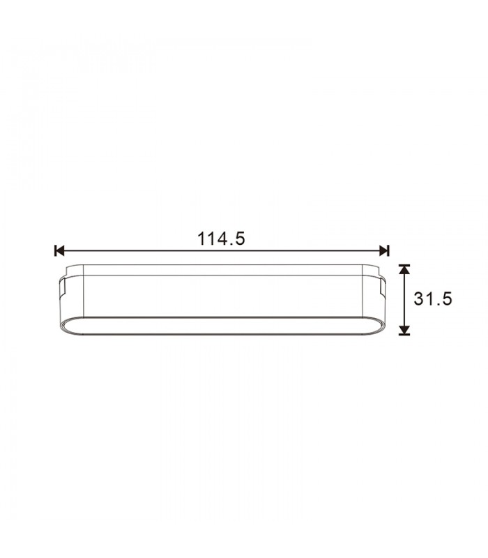 Foco Led Magnético Afar Serie 5Mm 42V 6W 600Lm 90º Blanco CCT