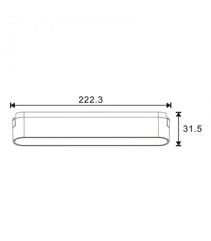 Foco Led Magnético Afar Serie 5Mm 42V 12W 1200Lm 90º Blanco CCT
