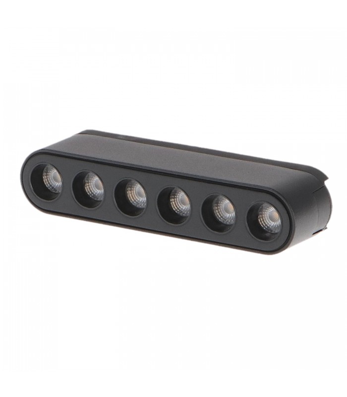 Foco Led Magnético Isdin Serie 5Mm 42V 6W 600Lm 36º Negro CCT