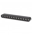 Foco Led Magnético Isdin Serie 5Mm 42V 12W 1200Lm 36º Negro CCT