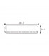 Foco Led Magnético Isdin Serie 5Mm 42V 12W 1200Lm 36º Negro CCT