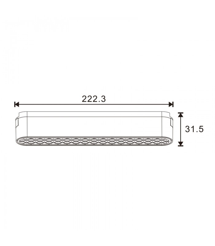 Foco Led Magnético Pure Serie 5Mm 42V 12W 1200Lm 60º Negro CCT