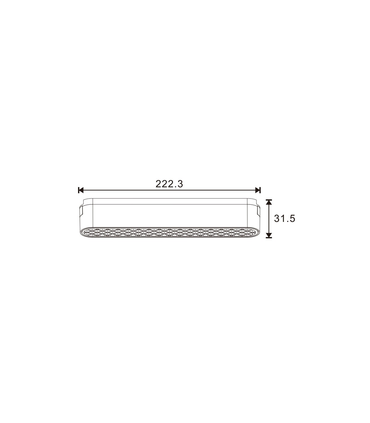 Foco Led Magnético Pure Serie 5Mm 42V 12W 1200Lm 60º Negro CCT