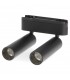 Foco Led Magnético Mildean Serie 5Mm 42V 14W 1400Lm 24º Negro CCT