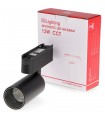 Foco Led Magnético Mildean Serie 5Mm 42V 12W 1200Lm 24º Negro CCT