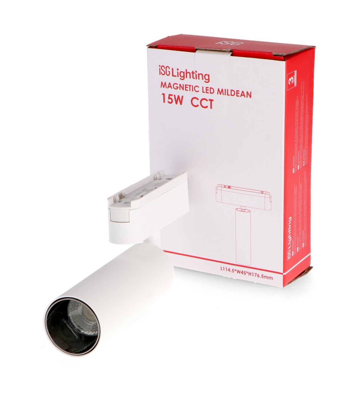 Foco Led Magnético Mildean Serie 5Mm 42V 15W 1500Lm 24º Blanco CCT