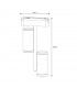 Foco Led Magnético Atlaf Vertical Serie 5Mm 42V 16W 1600Lm 36º Blanco CCT