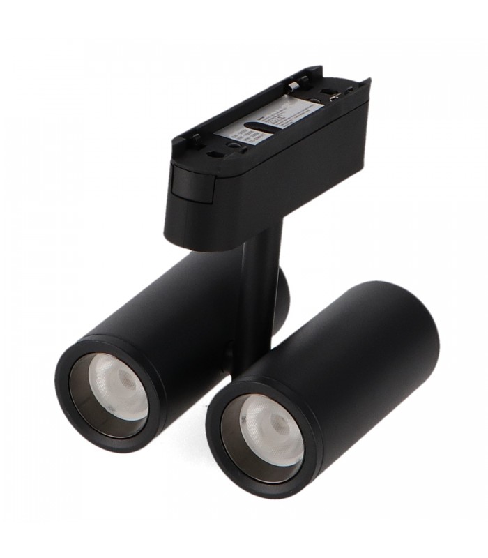 Foco Led Magnético Atlaf Horizontal Serie 5Mm 42V 16W 1600Lm 36º Negro CCT