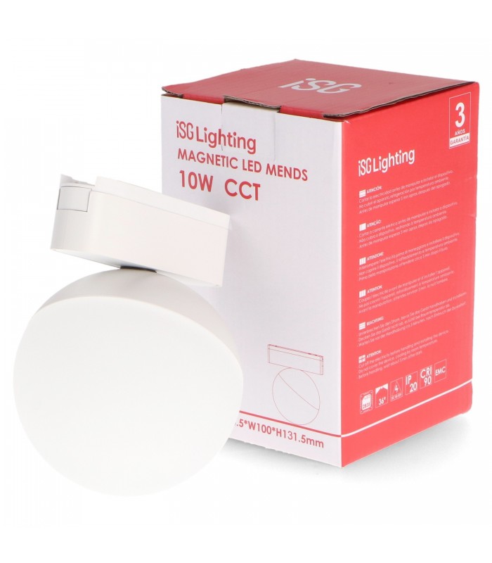Foco Led Magnético Mends Serie 5Mm 42V 10W 1000Lm 36º Blanco CCT