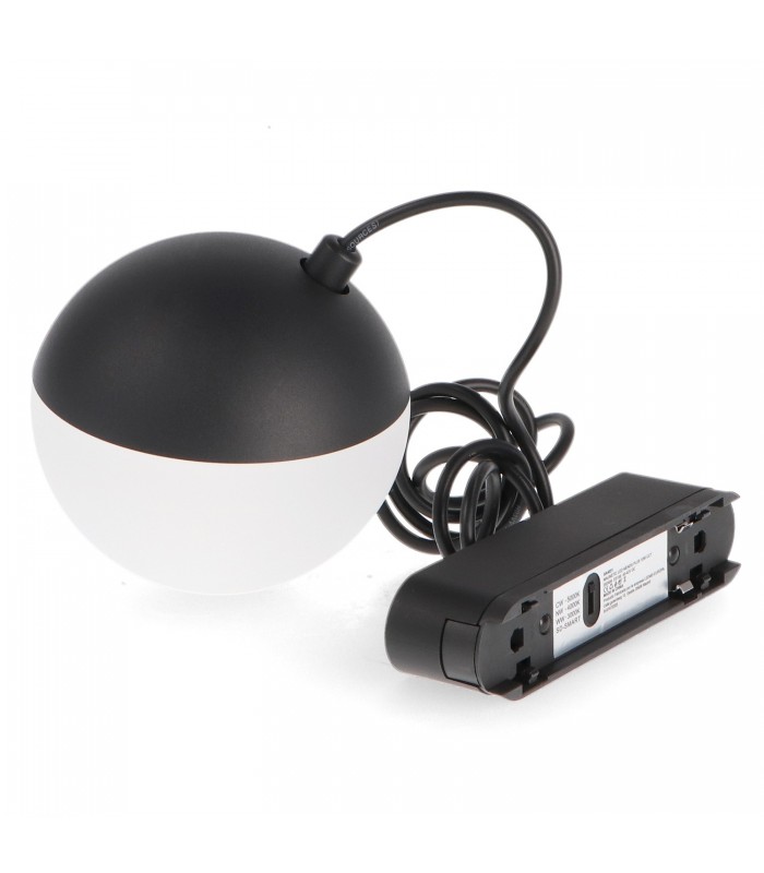 Foco Led Magnético Mends Colgante Serie 5Mm 42V 10W 1000Lm 36º Negro CCT