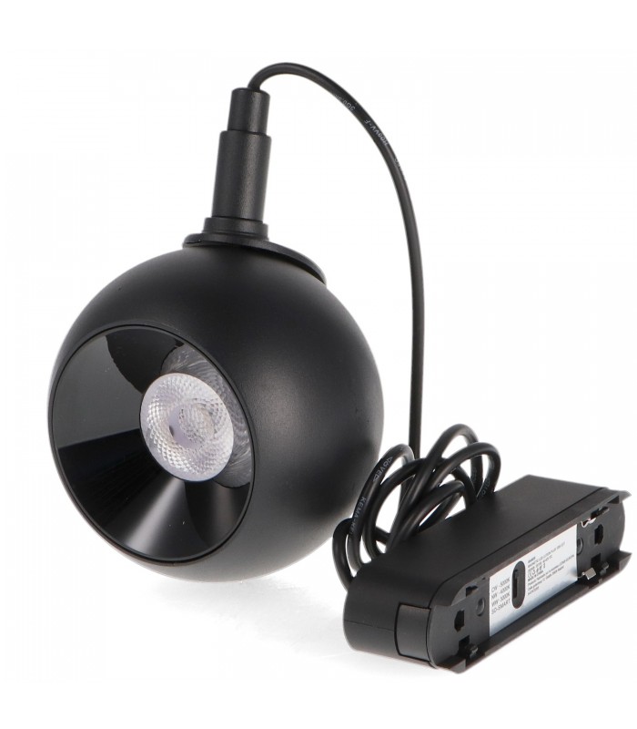 Foco Led Magnético Lution Colgante Serie 5Mm 42V 12W 1200Lm 36º Negro CCT