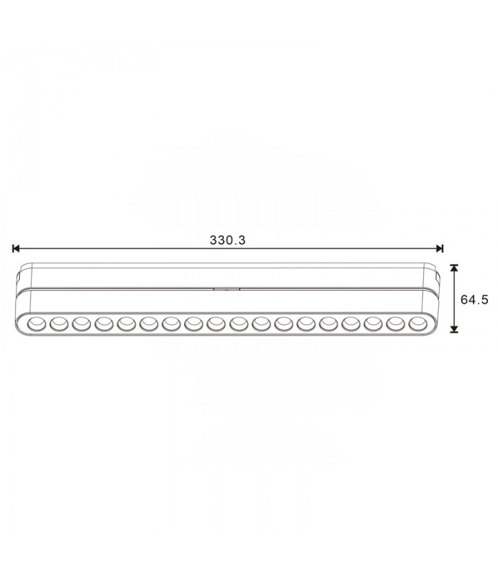 Foco Led Magnético Care Serie 5Mm 42V 16W 1600Lm 36º Blanco CCT